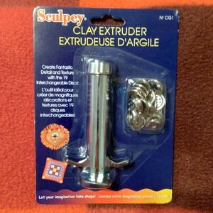 Sculpey Clay Extruder with Discs